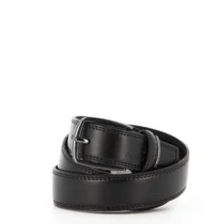 SERGIO TACCHINI - Cinta Nera con fibbia nickel free