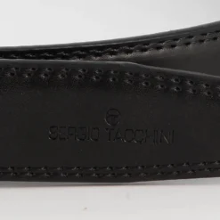 SERGIO TACCHINI - Cinta Nera con fibbia nickel free
