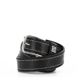 SERGIO TACCHINI - Cinta Nero con fibbia nickel free