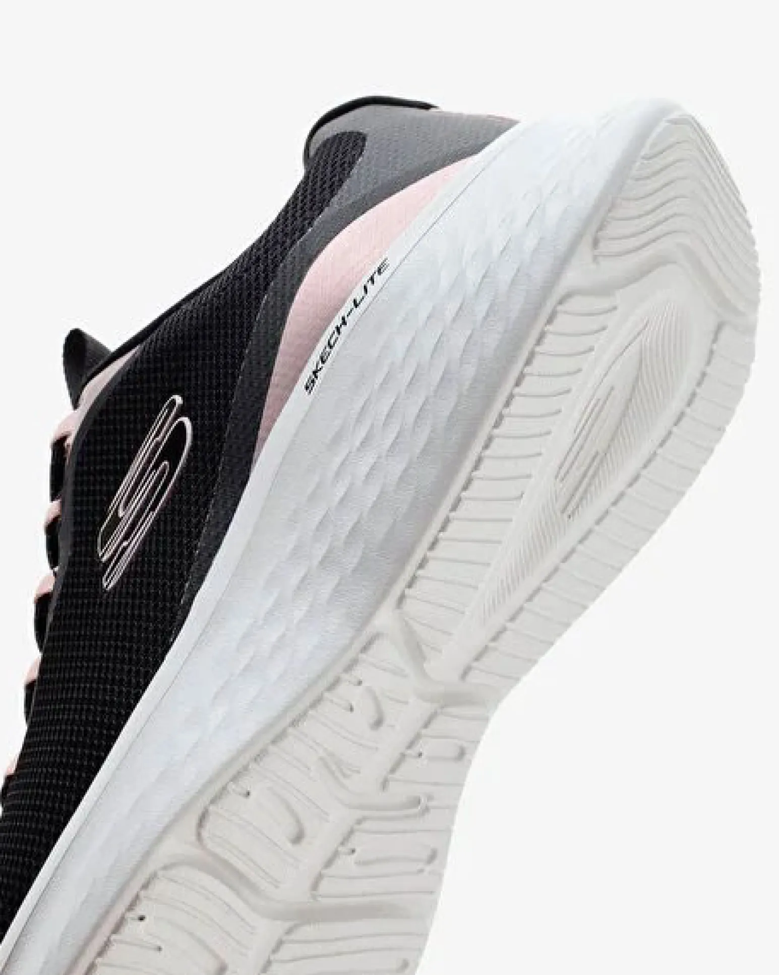SKECHARS - Skech - Lite Pro - Glimmer Me - Sneakers nera con dettagli rosa