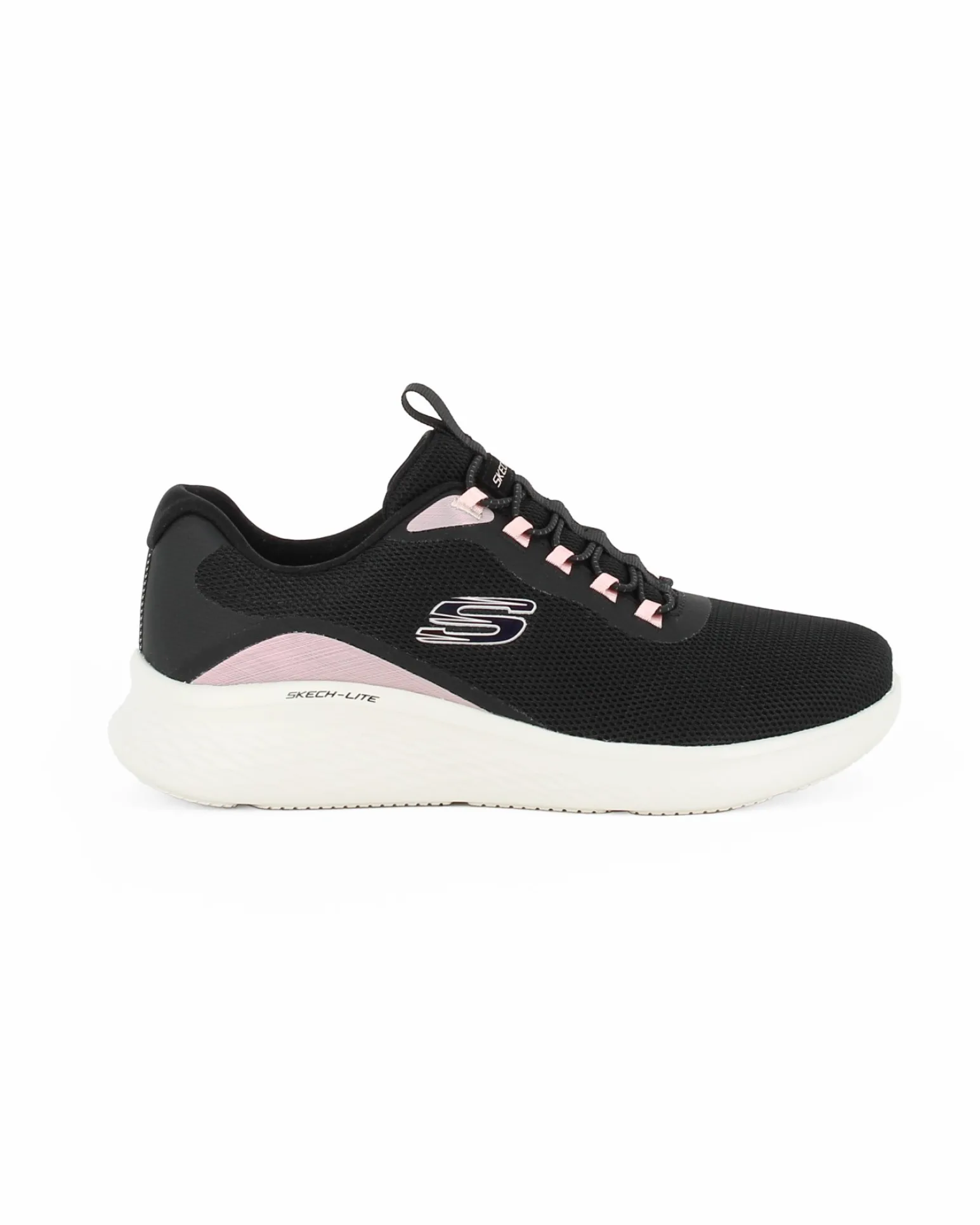 SKECHARS - Skech - Lite Pro - Glimmer Me - Sneakers nera con dettagli rosa