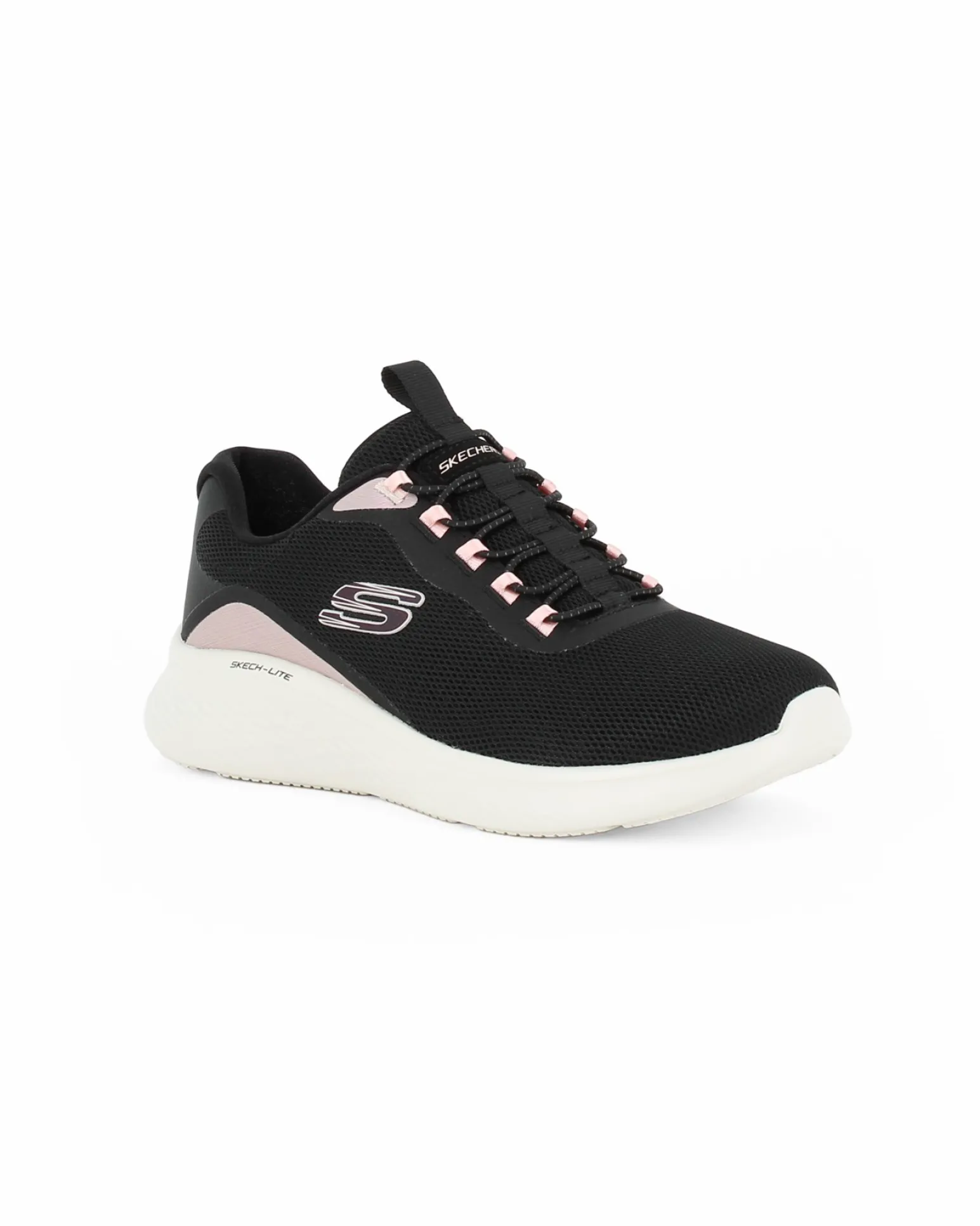 SKECHARS - Skech - Lite Pro - Glimmer Me - Sneakers nera con dettagli rosa