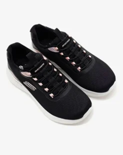 SKECHARS - Skech - Lite Pro - Glimmer Me - Sneakers nera con dettagli rosa