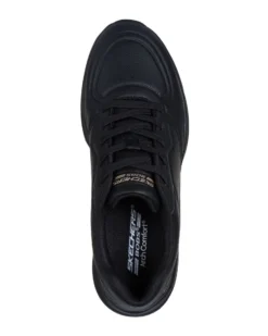 SKECHERS - BOBS ARCH COMFORT B SWEET - A BIND - Sneakers nera da donna con soletta ammortizzata