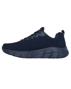 SKECHERS - BOBS B FLEX - CHILL EDGE - Sneakers blu con soletta interna in memory foam