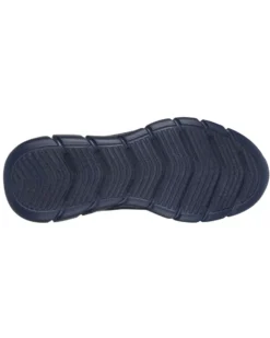 SKECHERS - BOBS B FLEX - CHILL EDGE - Sneakers blu con soletta interna in memory foam