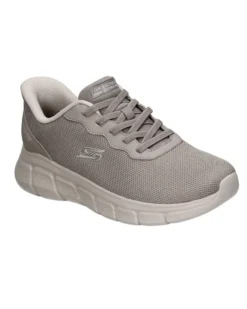 SKECHERS - BOBS B FLEX - FLEX LUCY - Sneakers taupe con tomaia in mesh