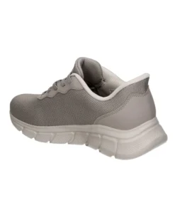 SKECHERS - BOBS B FLEX - FLEX LUCY - Sneakers taupe con tomaia in mesh