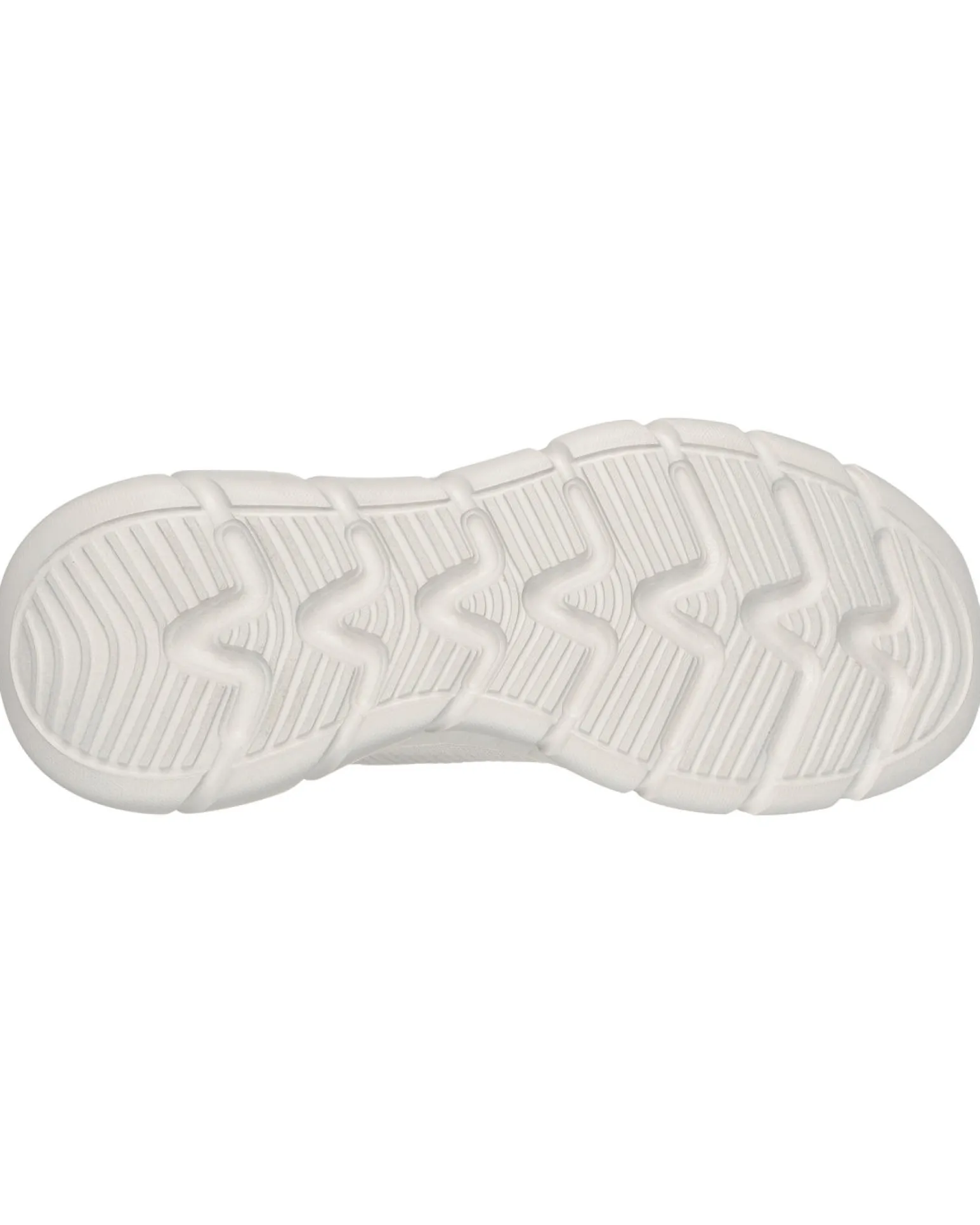 SKECHERS - BOBS B FLEX HI - FLYING HI - Sneakers avorio con plantare ammortizzato memory foam