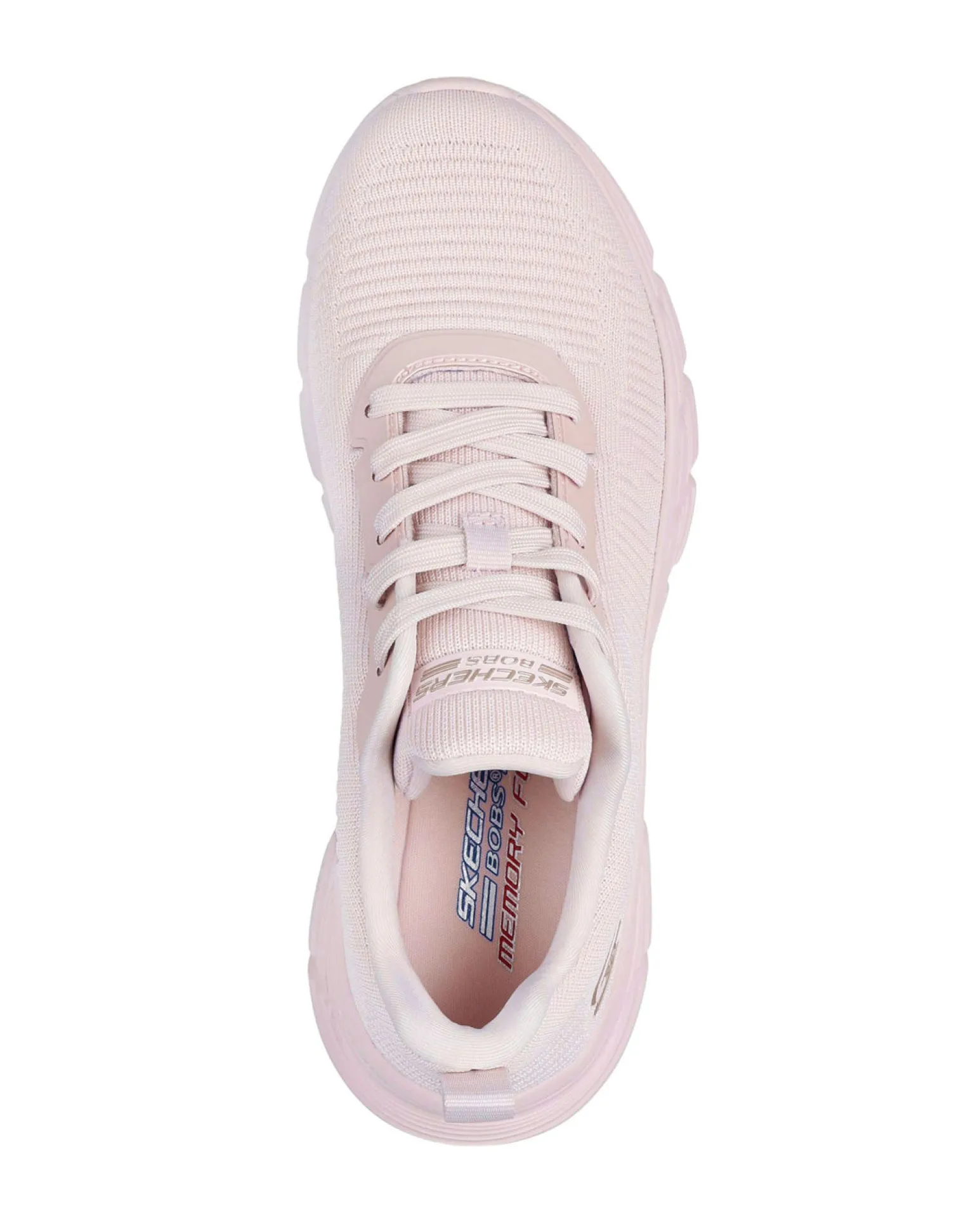 SKECHERS - BOBS B FLEX HI - FLYING HI - Sneakers rosa con plantare ammortizzato memory foam