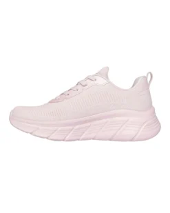 SKECHERS - BOBS B FLEX HI - FLYING HI - Sneakers rosa con plantare ammortizzato memory foam
