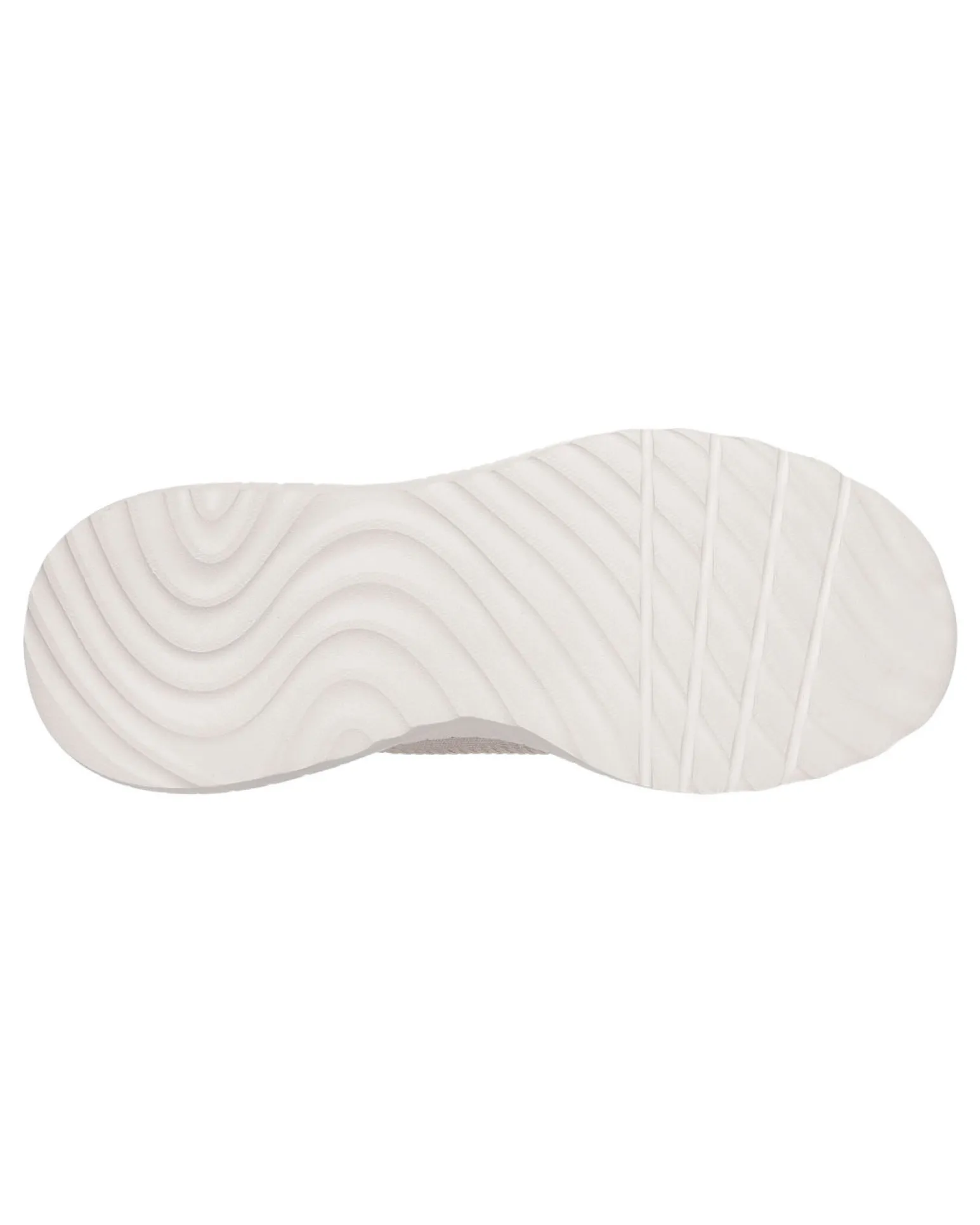 SKECHERS - BOBS SQUAD CHAOS - CURRENT MUSE - Sneakers beige con tomaia in maglia e soletta memory foam