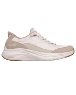 SKECHERS - CONTOUR FOAM - Sneakers taupe con tomaia in tessuto trapuntato ad aria