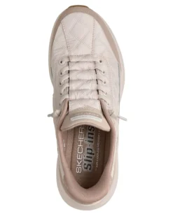 SKECHERS - CONTOUR FOAM - Sneakers taupe con tomaia in tessuto trapuntato ad aria