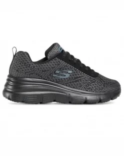 SKECHERS - Fashion Fit - Bold Boundaries - Sneakers nera con soletta in memory foam
