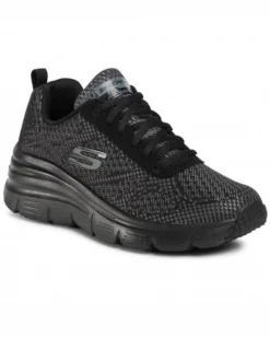 SKECHERS - Fashion Fit - Bold Boundaries - Sneakers nera con soletta in memory foam