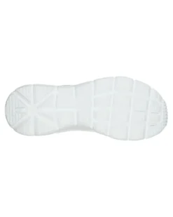 SKECHERS - FASHION FIT - EFFORTLESS - Sneakers bianca con comodo plantare in memory foam
