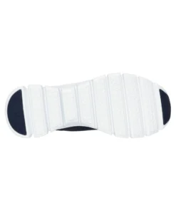 SKECHERS - GLIDE - STEP - PURSUIT - Sneakers blu con tomaia in mesh