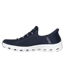 SKECHERS - GLIDE - STEP - PURSUIT - Sneakers blu con tomaia in mesh