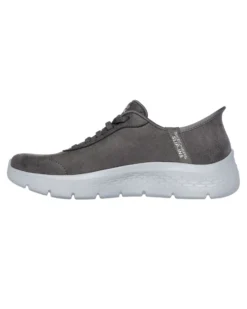 SKECHERS - GO WALK FLEX - MALI - Sneakers grigia da donna con soletta ammortizzata in memory foam