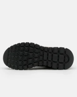 SKECHERS GRACEFUL - GET CONNECTED - Sneakers nera con motivo a zigzag e soletta ammortizzata memory foam