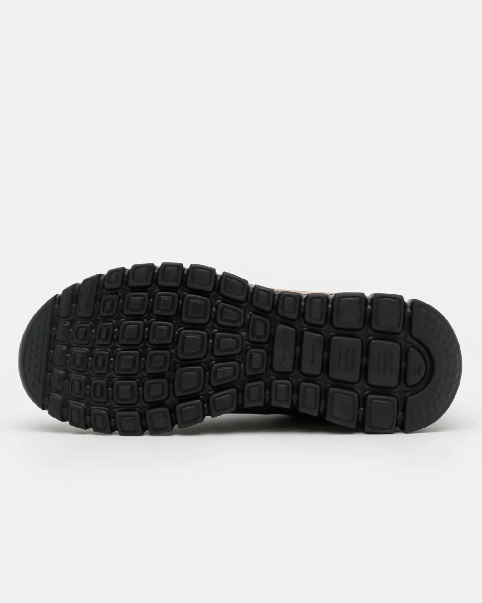 SKECHERS GRACEFUL - GET CONNECTED - Sneakers nera con motivo a zigzag e soletta ammortizzata memory foam