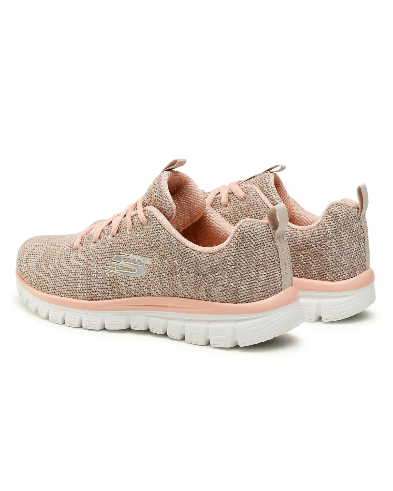 SKECHERS - Graceful- Twisted fortune sneakers beige da donna