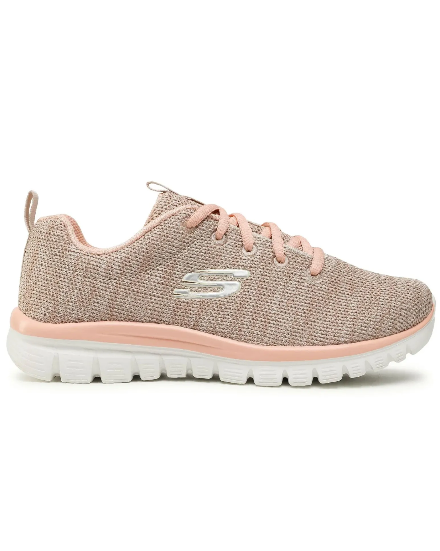 SKECHERS - Graceful- Twisted fortune sneakers beige da donna
