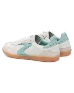 SKECHERS - HOTSHOT - FOR THE WIN - Sneakers natural in pelle scamosciata