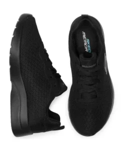 SKECHERS - Scarpa nera con soletta in memory foam