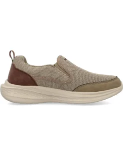 SKECHERS - SLADE - LUCAN - Scarpa khaki da uomo