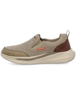 SKECHERS - SLADE - LUCAN - Scarpa khaki da uomo