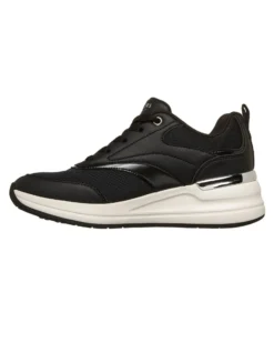 SKECHERS - SNEAKERS BILLION 2  MONROE  NERE CON DETTAGLI  ORO DA DONNA, 177342