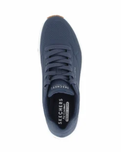 SKECHERS STAND ON AIR - Sneakers blu con soletta memory foam