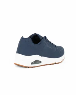 SKECHERS STAND ON AIR - Sneakers blu con soletta memory foam