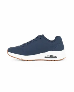 SKECHERS STAND ON AIR - Sneakers blu con soletta memory foam