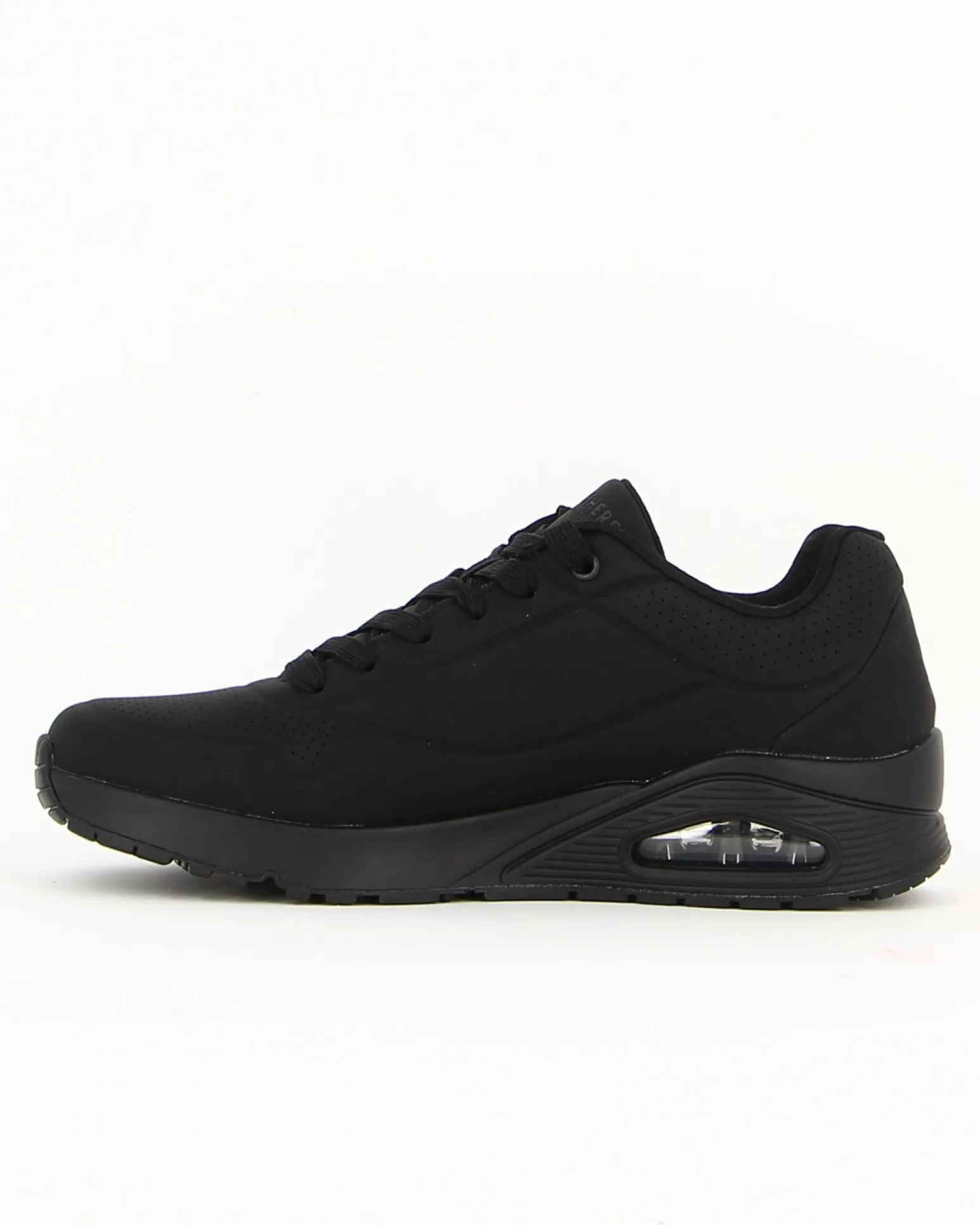 SKECHERS STAND ON AIR - Sneakers nera con soletta memory foam