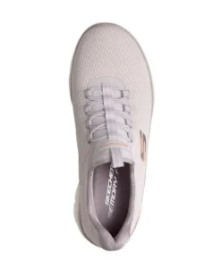 SKECHERS - SUMMITS PLUS - SUMMER HAZE - Sneakers mauve con doppi lacci elastici