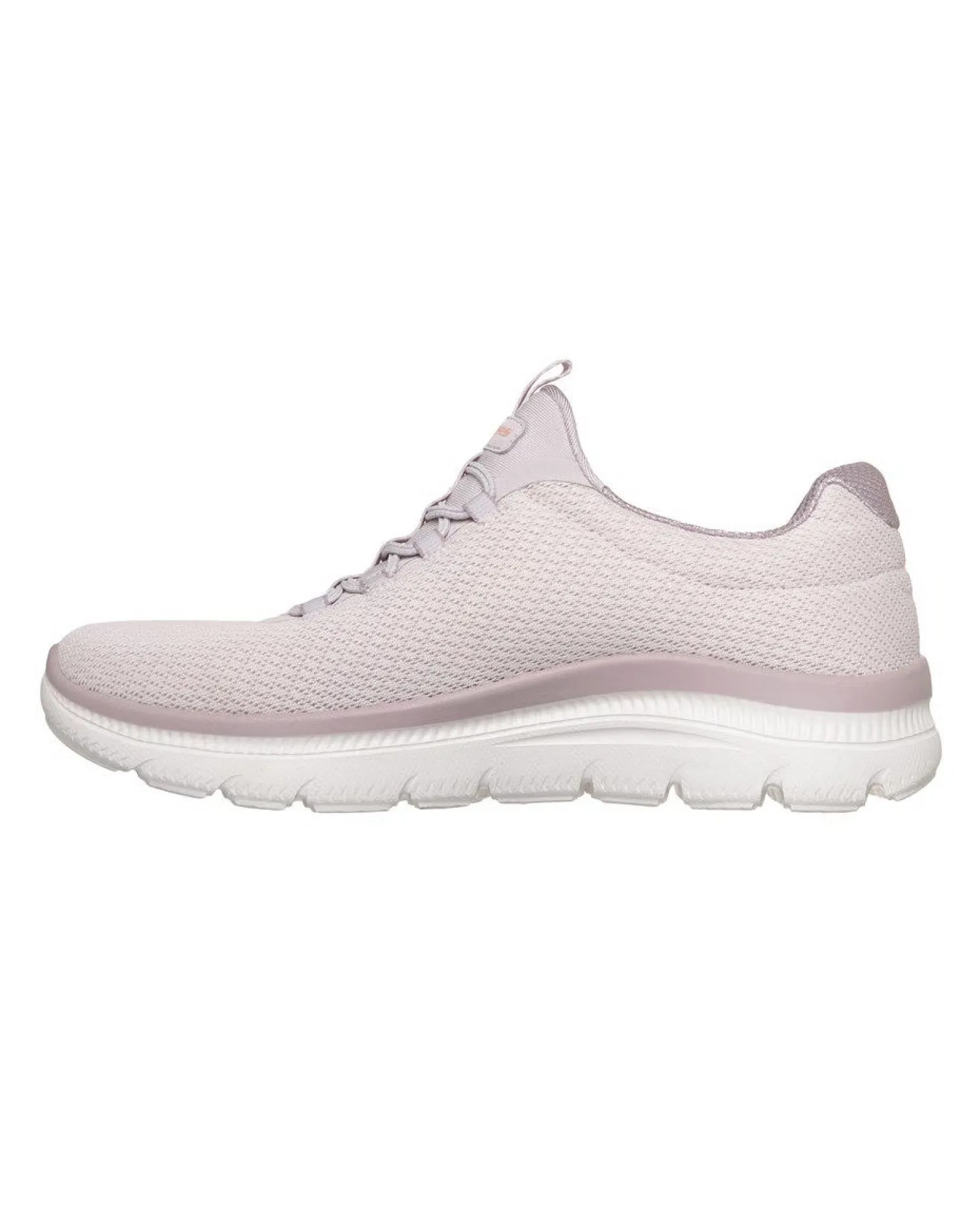 SKECHERS - SUMMITS PLUS - SUMMER HAZE - Sneakers mauve con doppi lacci elastici