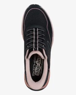 SKECHERS - SWITCH BACK - MIST - Sneakers nera con lacci elasticizzati e soletta memory foam