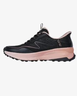 SKECHERS - SWITCH BACK - MIST - Sneakers nera con lacci elasticizzati e soletta memory foam