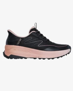 SKECHERS - SWITCH BACK - MIST - Sneakers nera con lacci elasticizzati e soletta memory foam