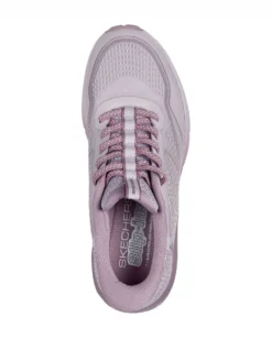 SKECHERS - SWITCH BACK - MIST - Sneakers viola con lacci elasticizzati e soletta memory foam