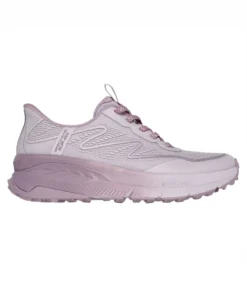 SKECHERS - SWITCH BACK - MIST - Sneakers viola con lacci elasticizzati e soletta memory foam