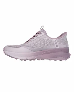 SKECHERS - SWITCH BACK - MIST - Sneakers viola con lacci elasticizzati e soletta memory foam
