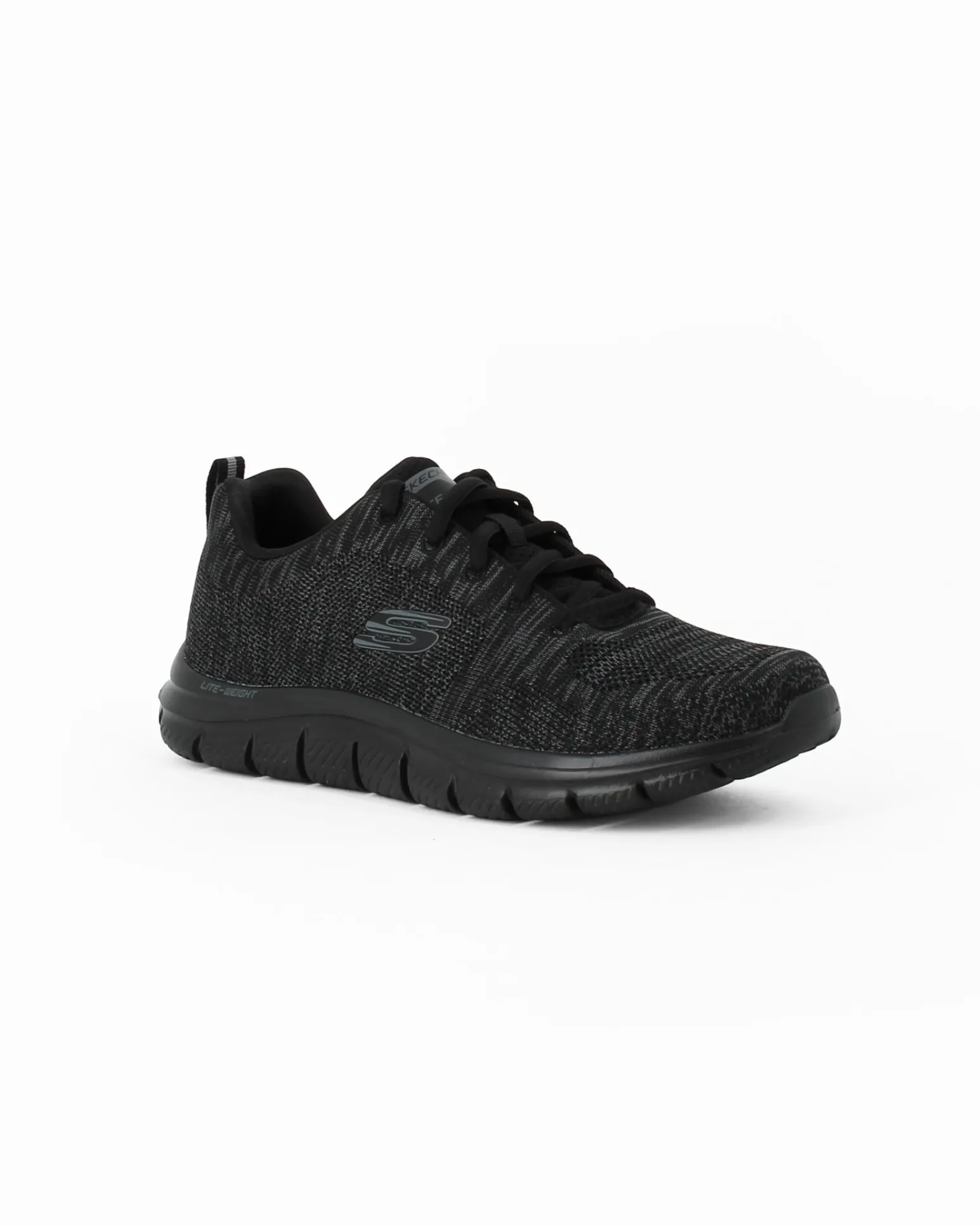 SKECHERS TRACK- FRONT RUBBER - Sneachers da uomo nera