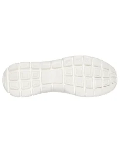 SKECHERS - TRACK - LESHUR - Sneakers taupe con dettagli blu