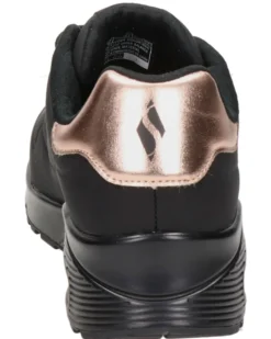 SKECHERS - Uno - Golden Air - Sneakers nera da donna