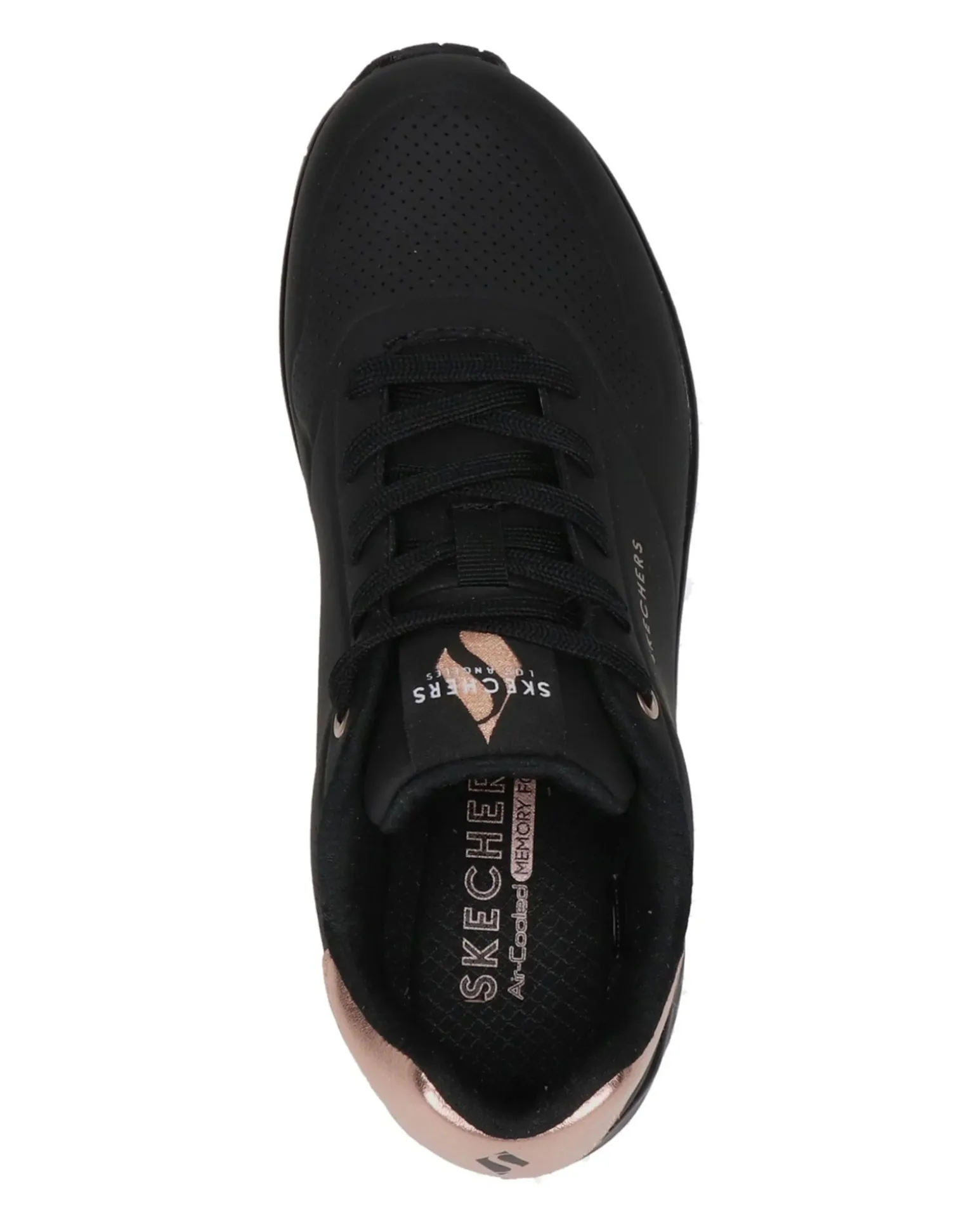 SKECHERS - Uno - Golden Air - Sneakers nera da donna