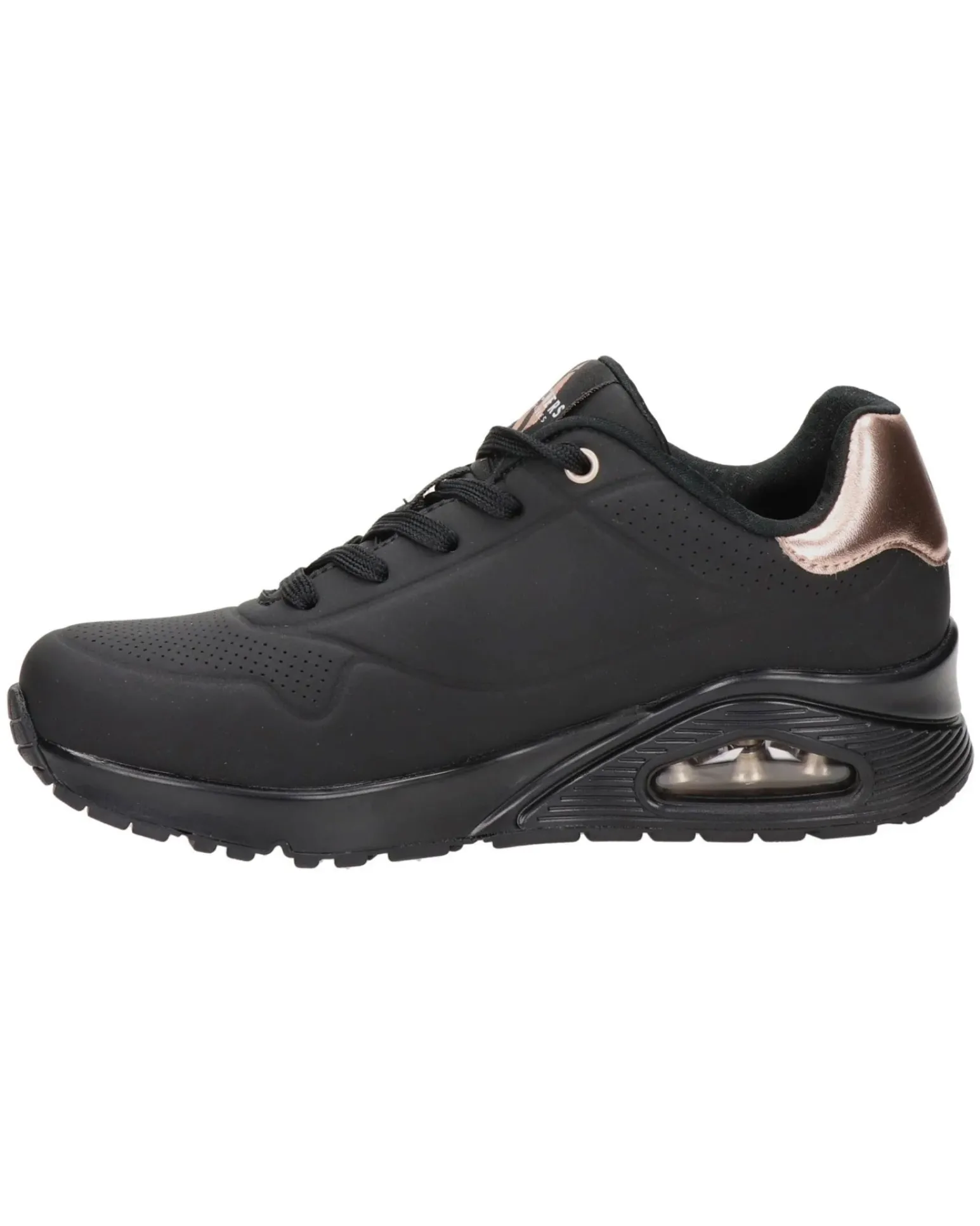 SKECHERS - Uno - Golden Air - Sneakers nera da donna
